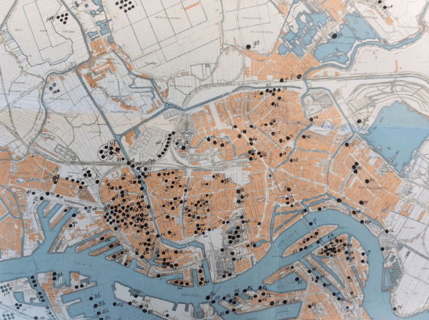 allied bombings Rotterdam