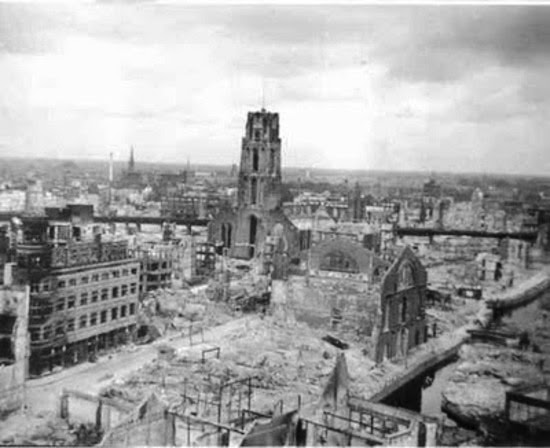 German bombings Rotterdam